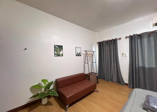 Postel nebo postele na pokoji v ubytování Kuan Ma Praw Villa 3