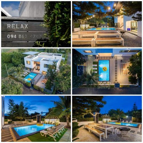 Bazén v ubytování Relax Pool Villa nebo v jeho okolí