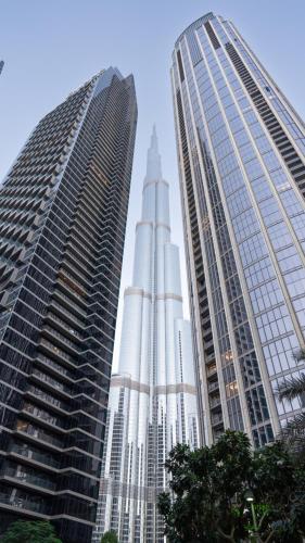 Boho Chic Haven Burj Khalifa view