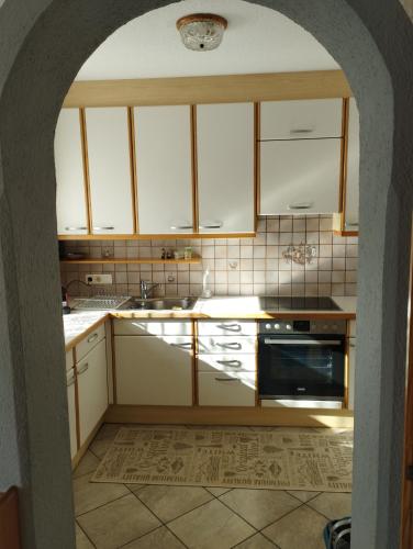 Una cocina o zona de cocina en Sophie's Haus