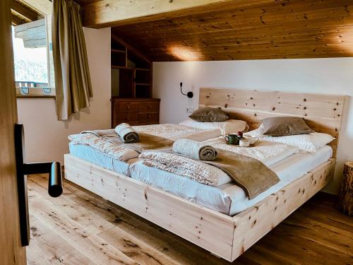 Postel nebo postele na pokoji v ubytování Fössing Hof.Apartment