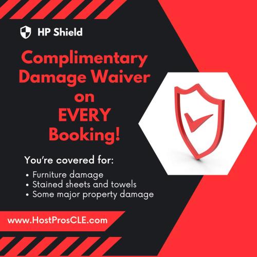 a poster for a emergency damage worker on every booking at Welcome To Wine Country - Relaxed Luxury in Geneva