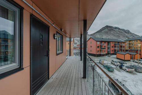 Nespecifikovaný výhled na hory nebo výhled na hory při pohledu z apartmánu