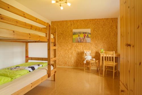 Postel nebo postele na pokoji v ubytování Ranzinger Hof