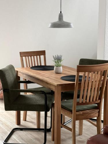 Χώρος καθιστικού στο Apartment Nummer 5
