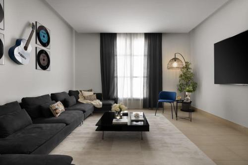 Posezení v ubytování 3BR Luxe Stay I Comfort & Fun in Riyadh
