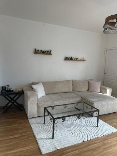 Posezení v ubytování Chambre chez l'habitant proche de paris