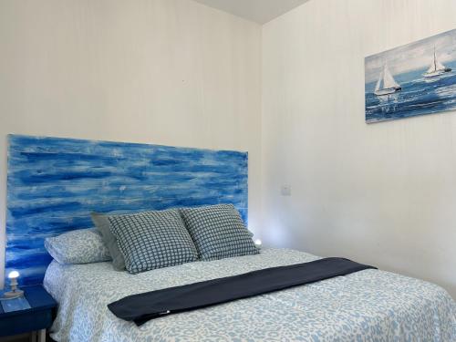 Postel nebo postele na pokoji v ubytování Alloggio Agropoli 28