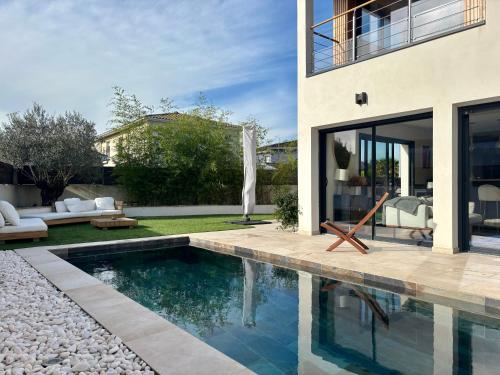 Villa cosy avec piscine