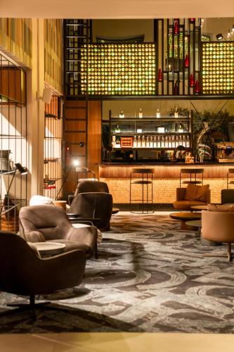 Un lugar para sentarse en The NINE Lifestyle Experience