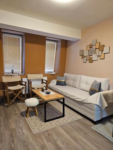 Χώρος καθιστικού στο Apartman Sky light