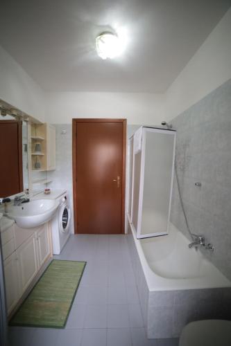 Koupelna v ubytování La casa di Dany e Laura