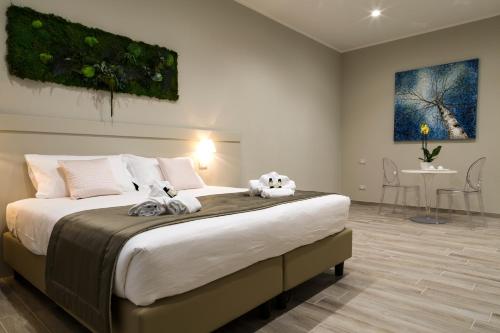Cama o camas de una habitación en Borghetto Guest House
