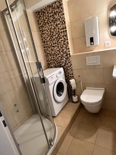 Koupelna v ubytování Viktoria's Wohnung in Kaarst 2
