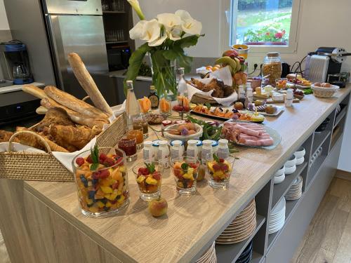 Mad på bed and breakfast-stedet eller i nærheden