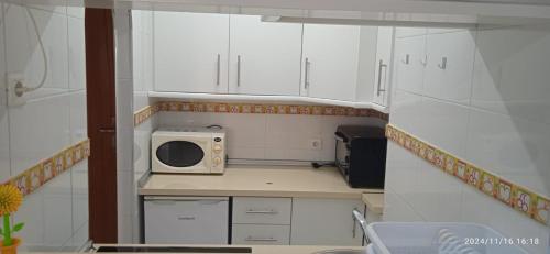 Kuchyň nebo kuchyňský kout v ubytování Estudio urb.bau hoffman
