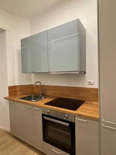 Kuchyň nebo kuchyňský kout v ubytování Maison Alteri