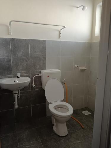 Koupelna v ubytování Homestay Aishah