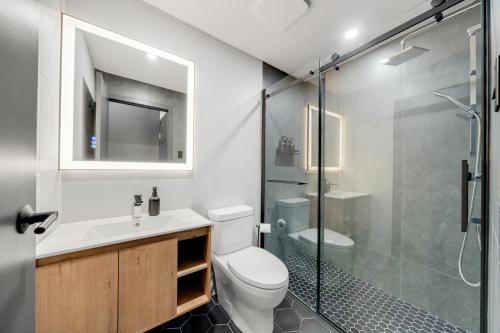 Koupelna v ubytování Lift Hotel