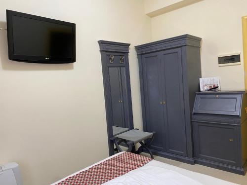 TV a/nebo společenská místnost v ubytování Hotel Estée