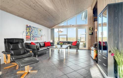 Posezení v ubytování Holiday Home Mågevej Vestervig Xi