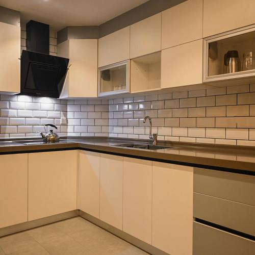 Dapur atau dapur kecil di Boudl Al Maidan