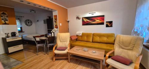 Posedenie v ubytovaní Apartament cynamonowy