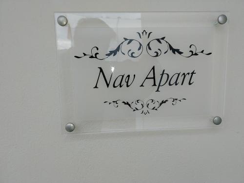 Certifikát, hodnocení, plakát nebo jiný dokument vystavený v ubytování Nav Apart, Salamina
