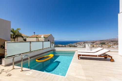 Ocean View heated pool villa