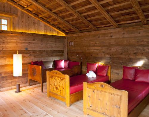 Χώρος καθιστικού στο Apartments Ansitz Wildberg