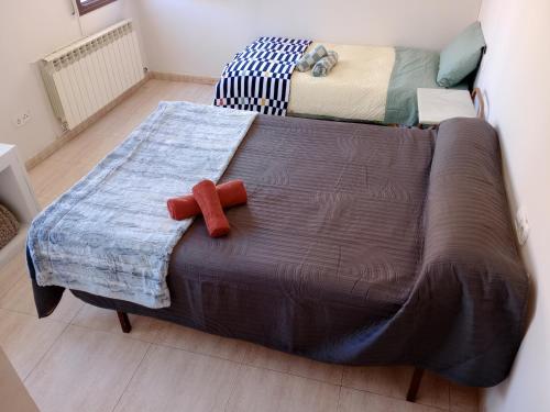 Postel nebo postele na pokoji v ubytování Monroser