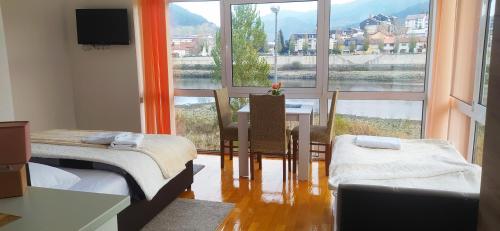Posezení v ubytování Apartmani Helena