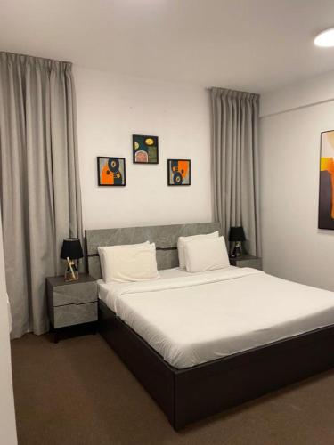 Cama o camas de una habitación en Enzo Apartments