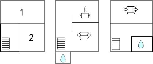 Pelan lantai bagi Cozy Home In Limano With Wifi