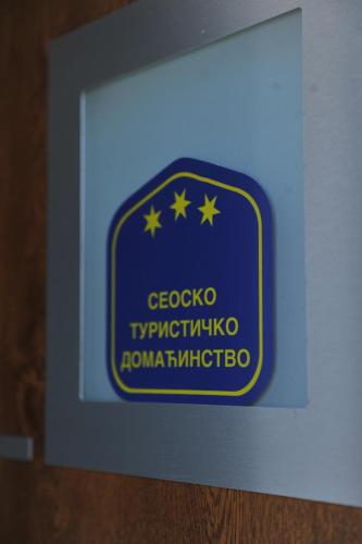 a sign for the olympics is shown at Androv kutak in Andrići
