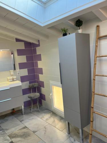 Koupelna v ubytování La maison de Charles