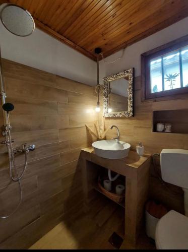 Ένα μπάνιο στο Annas guesthouse