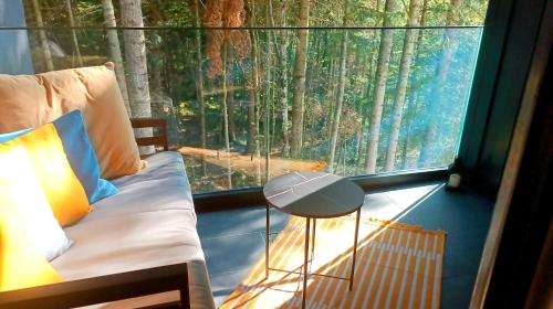 Ein Sitzbereich in der Unterkunft Oaza1