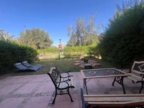 Taman di luar La Perle de Marrakech by Atlas Golf Resort