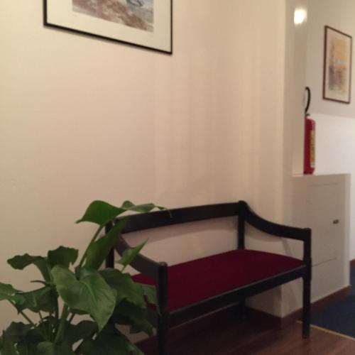Χώρος καθιστικού στο Hotel San Marco