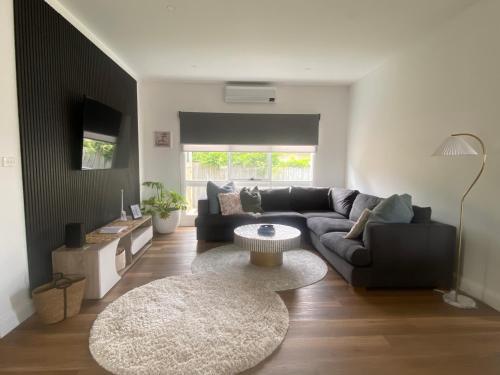 Posezení v ubytování Modern Comfort