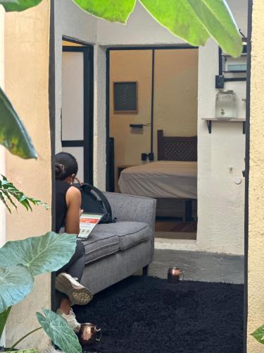 Un lugar para sentarse en 509 Accommodation