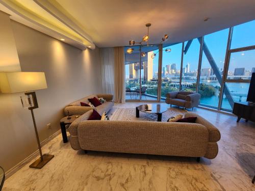 Χώρος καθιστικού στο Iconic Stay Four Seasons View