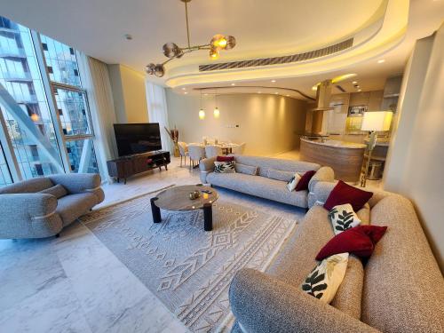 Χώρος καθιστικού στο Iconic Stay Four Seasons View