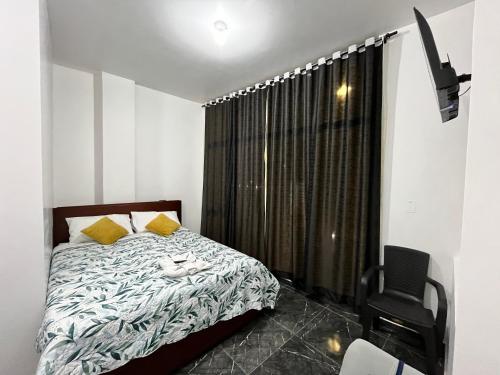 Una cama o camas en una habitación de La Casa D Juan