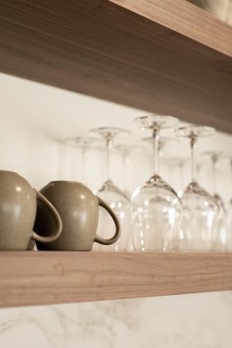 Kemudahan buat kopi dan teh di Apartment One - Apartments on Gavan