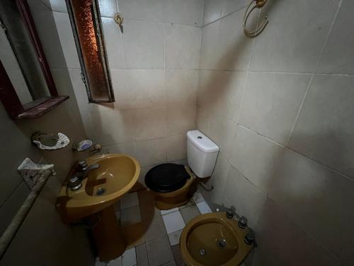 Koupelna v ubytování Casa turística Valeria del Mar