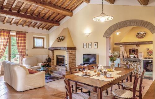 Χώρος καθιστικού στο Casa Mila