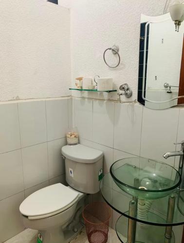 Ένα μπάνιο στο Casa MONTEALEGRE