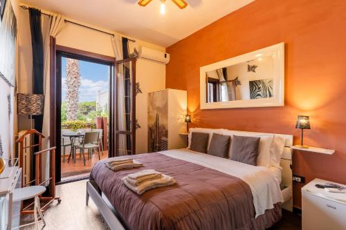 Ένα ή περισσότερα κρεβάτια σε δωμάτιο στο bnb Sottosopra